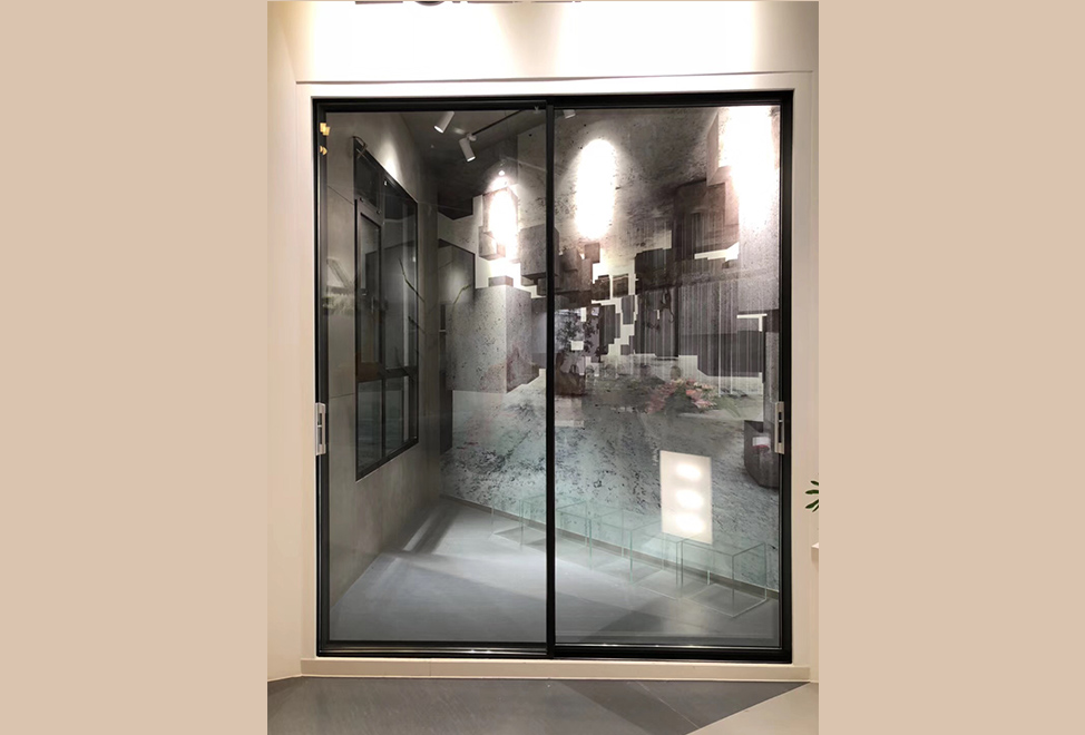 【罗兰德式】窄框二轨二扇推拉门